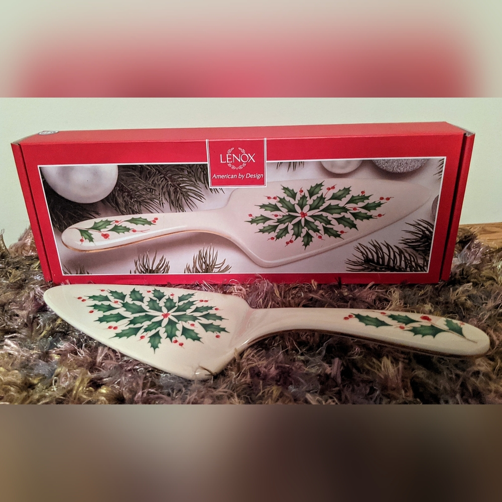 Lenox Holiday Dessert Server